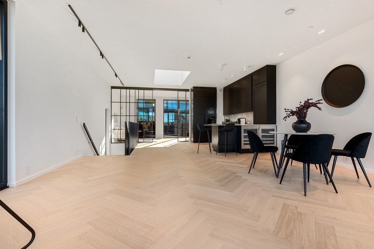 Stue og kjøkkener på totalt 47 kvm. Galleribilde