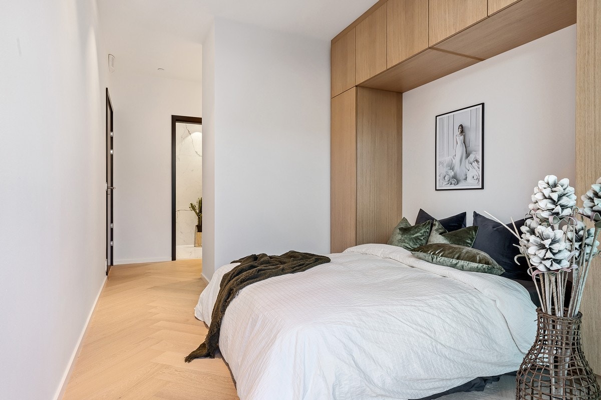 Hovedsoverom med walk in garderobe Galleribilde