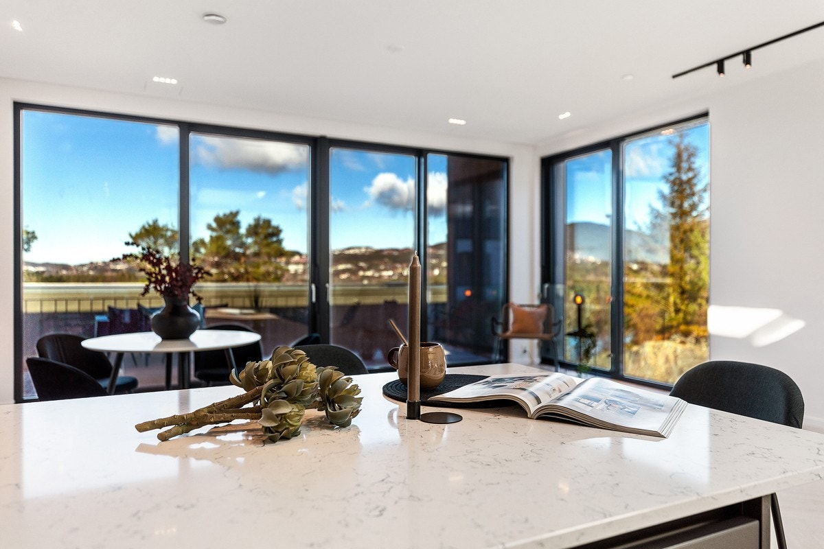 Fra kjøkken mot stue Galleribilde