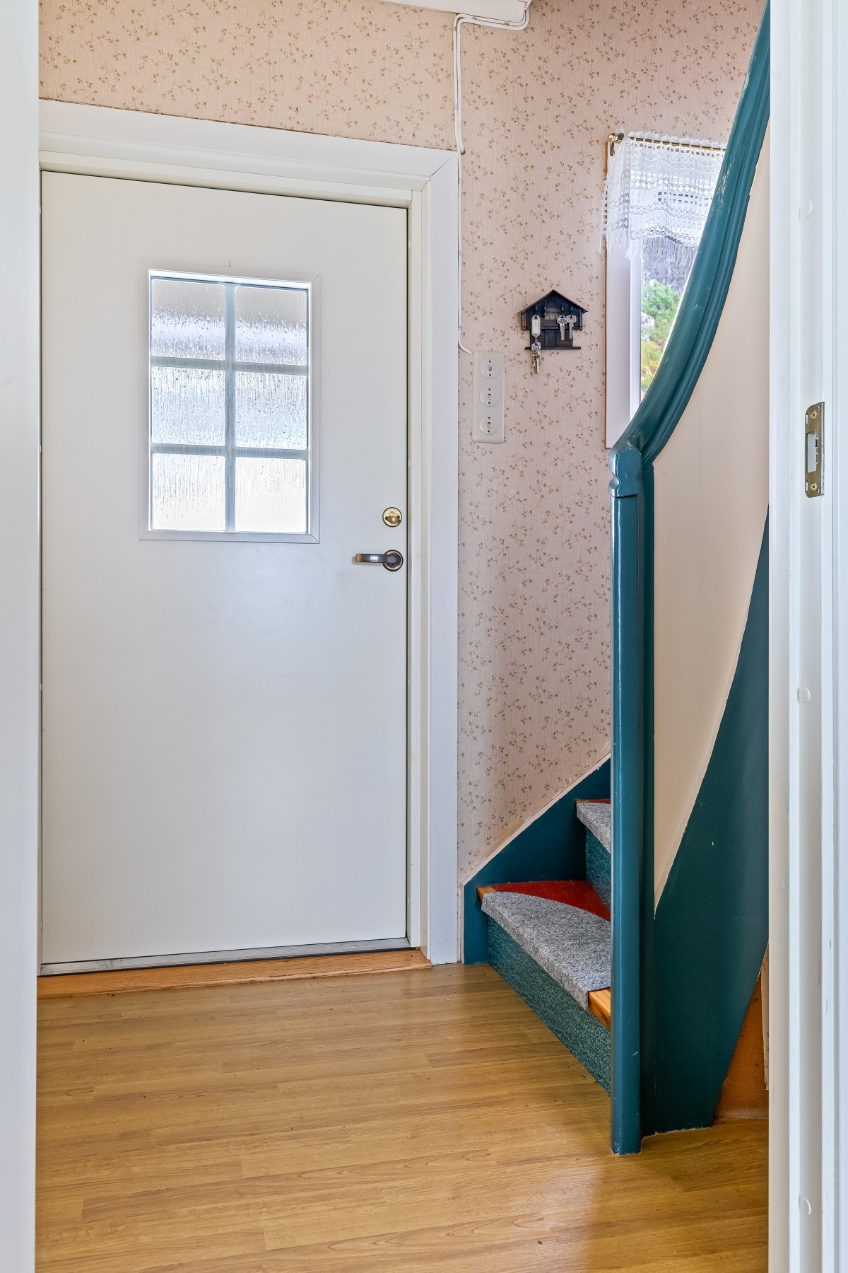 Trapp opp til loft. Galleribilde