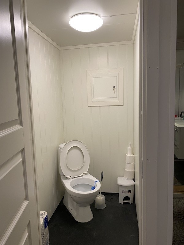 WC i hybelleiligheten Galleribilde