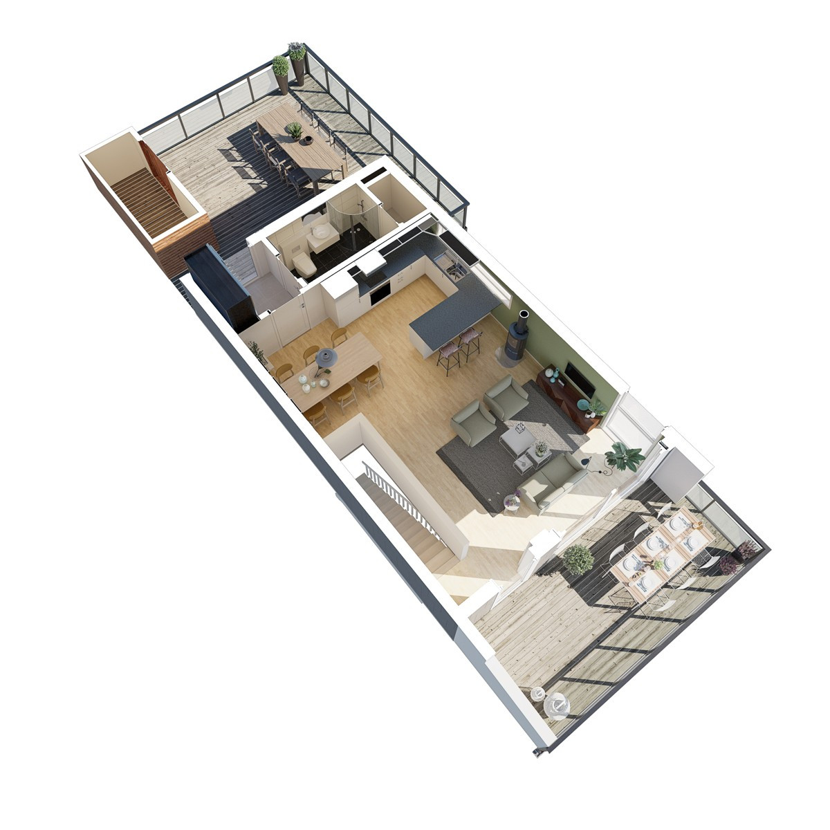 Planskisse 3D