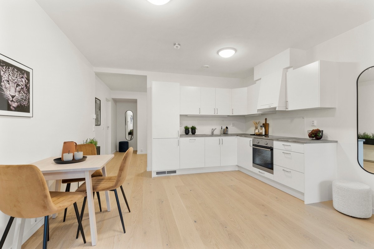 1-roms med fin planløsning. Galleribilde