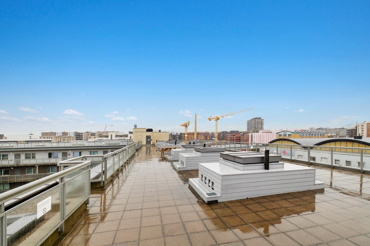 Felles takterrasse i sameiet Galleribilde
