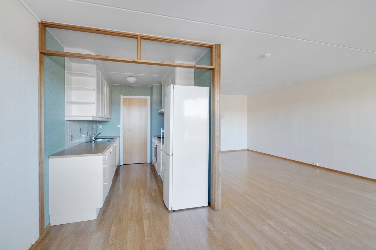 Delvis åpen kjøkkenløsning Galleribilde