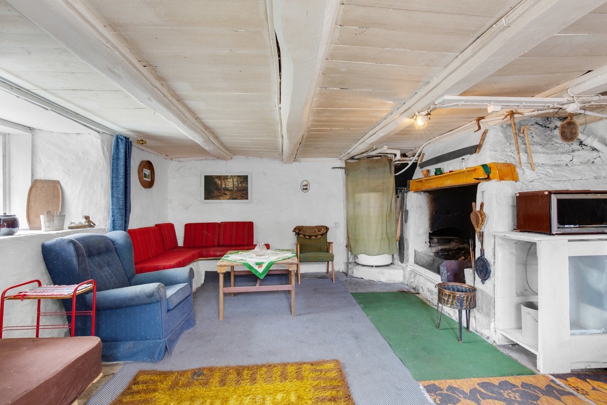 Kjellerstuen i huset Galleribilde