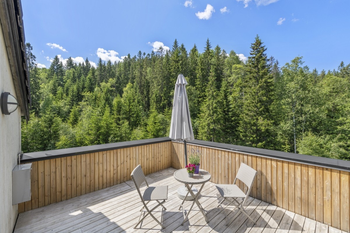 Terrassen sommerstid (veggen er nå hvitmalt) Galleribilde