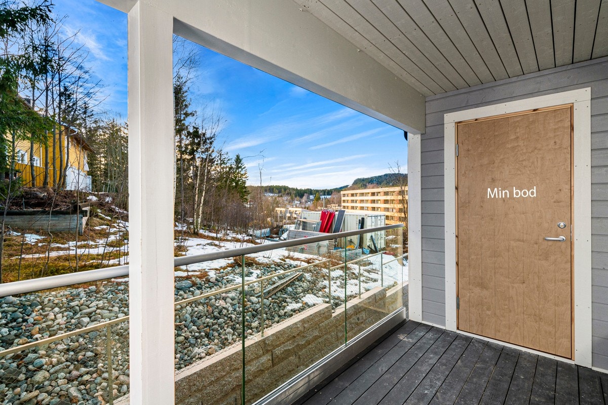 På terrassen er det tilgang til bod. Galleribilde