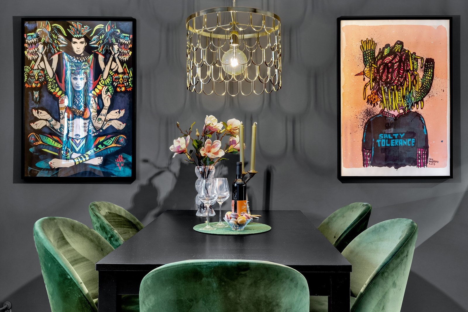 God plass til spisebord. Galleribilde