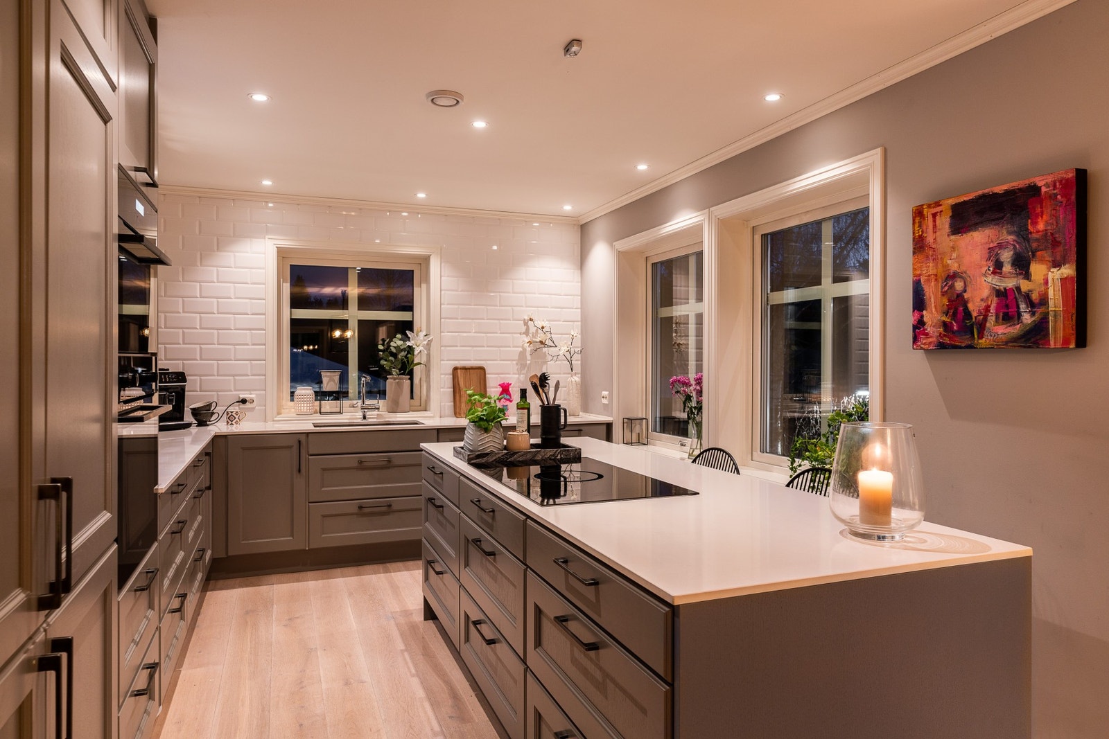 Flott belysning i himlingen. Galleribilde