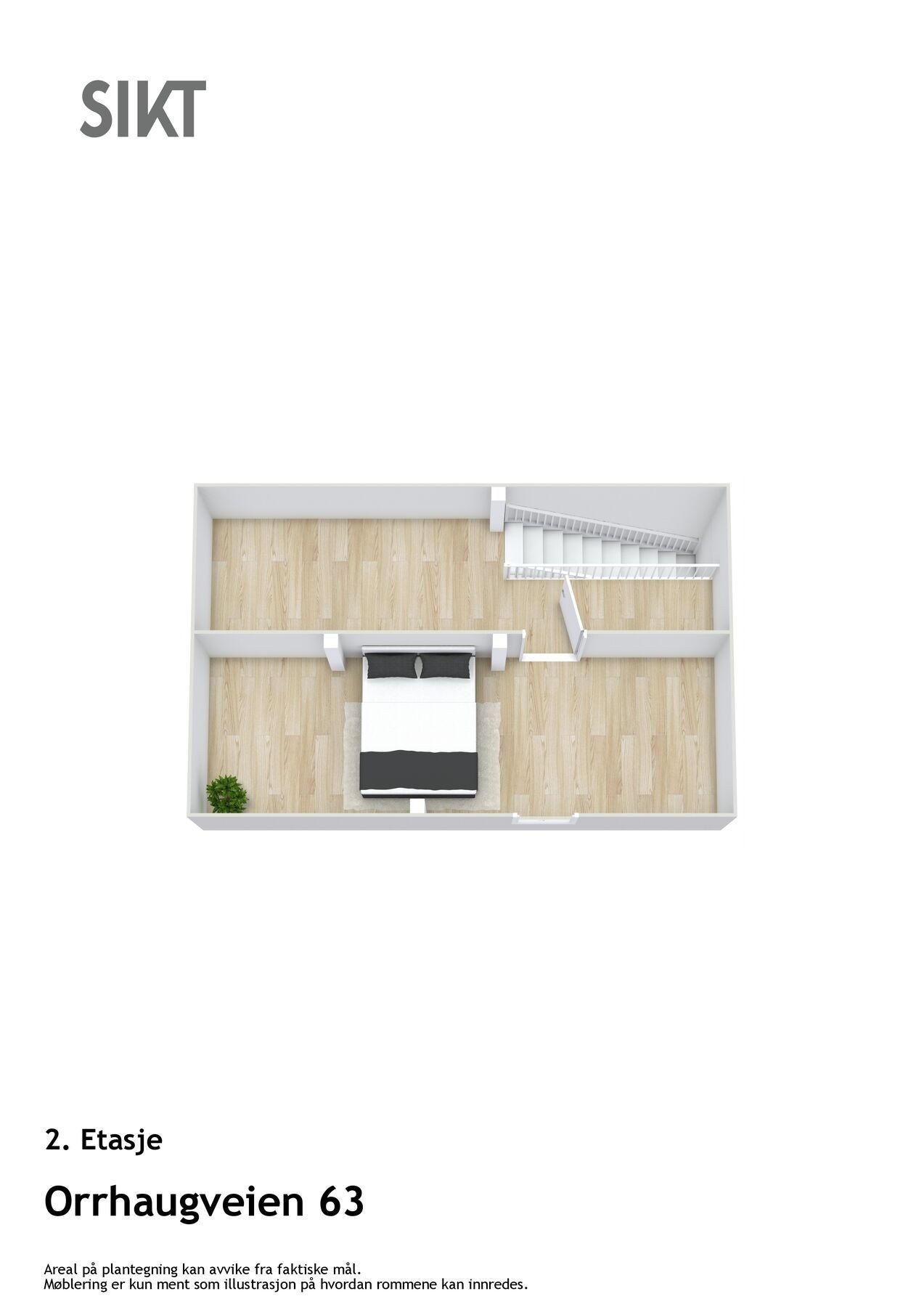 3D loft Galleribilde