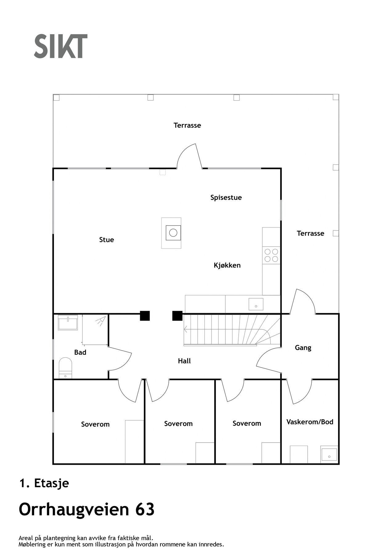 2D hovedplan Galleribilde