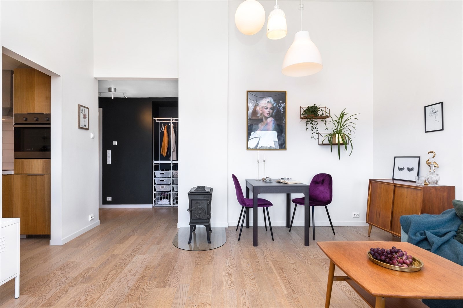 Stuen binder sammen alle rom Galleribilde