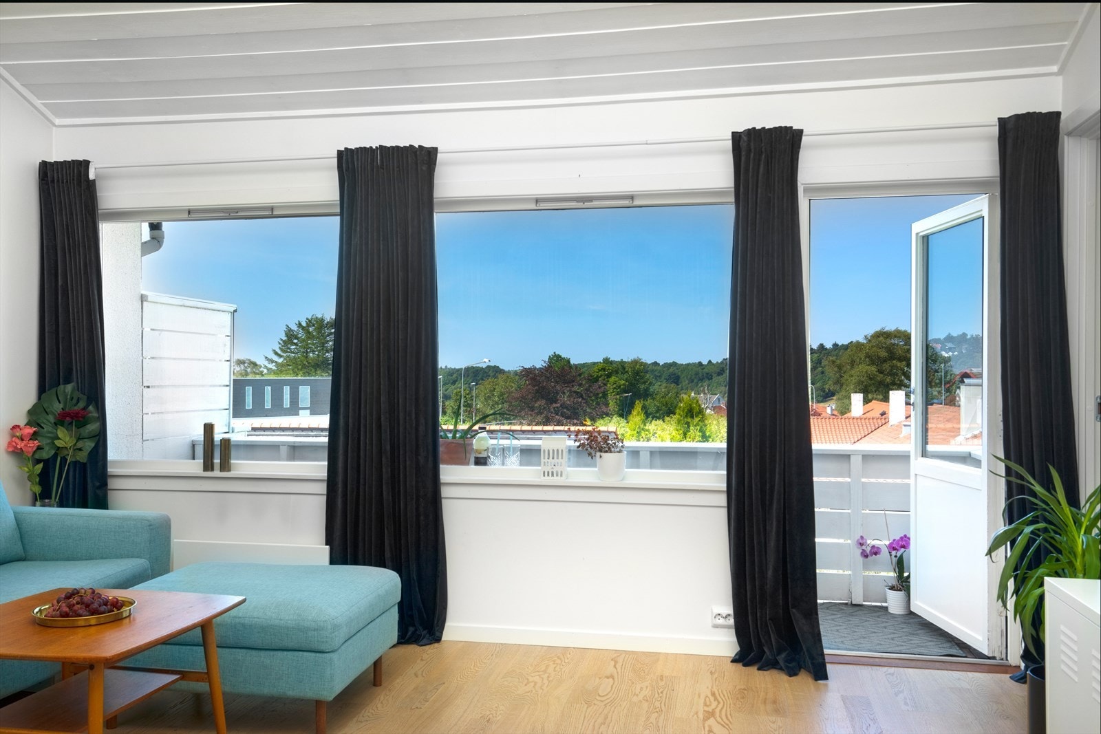 Her har du også en herlig og åpen utsikt Galleribilde