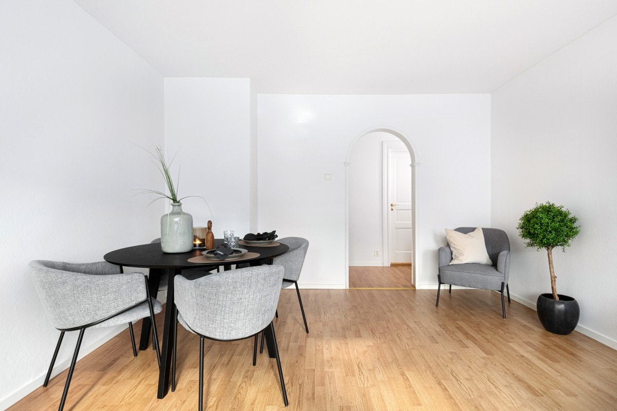 Her er det plass til å samme gode venner til en hyggelig middag. Galleribilde