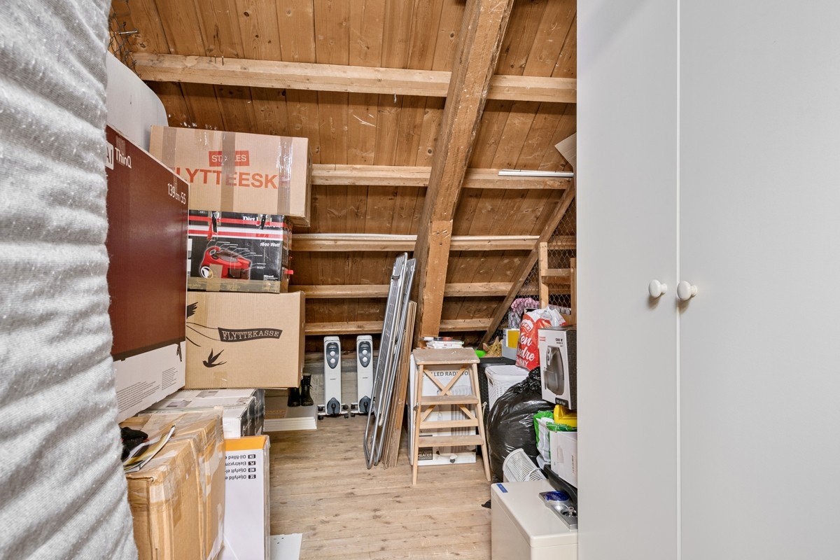 Bod på loft. Galleribilde