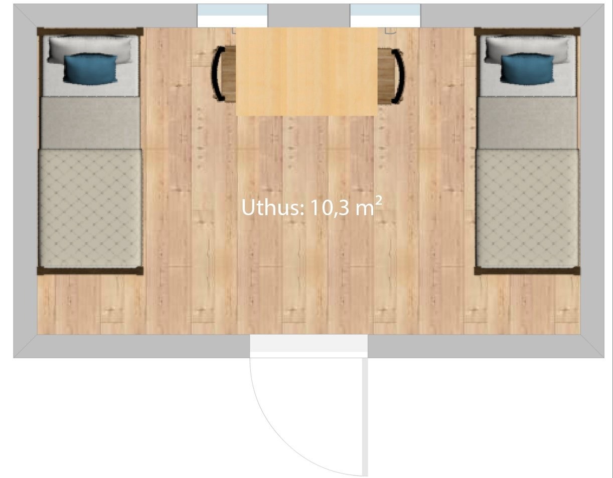 Plantegning Anneks Galleribilde