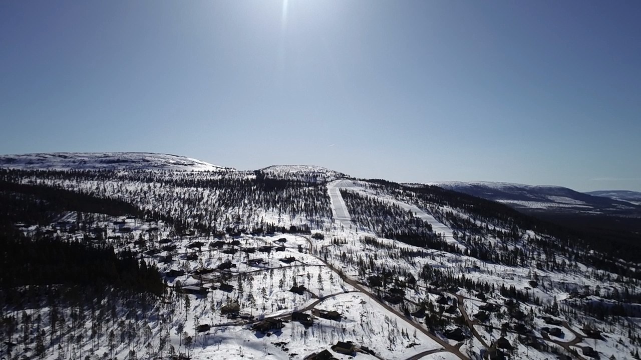 Fulufjellet Alpinsenter med tomteområde Galleribilde