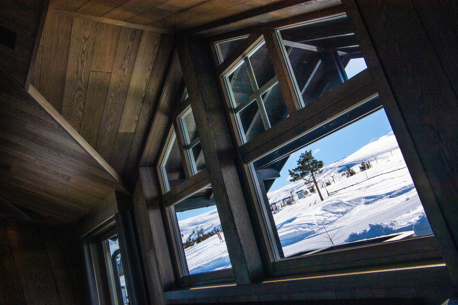 Fantastisk fjellutsikt. Galleribilde