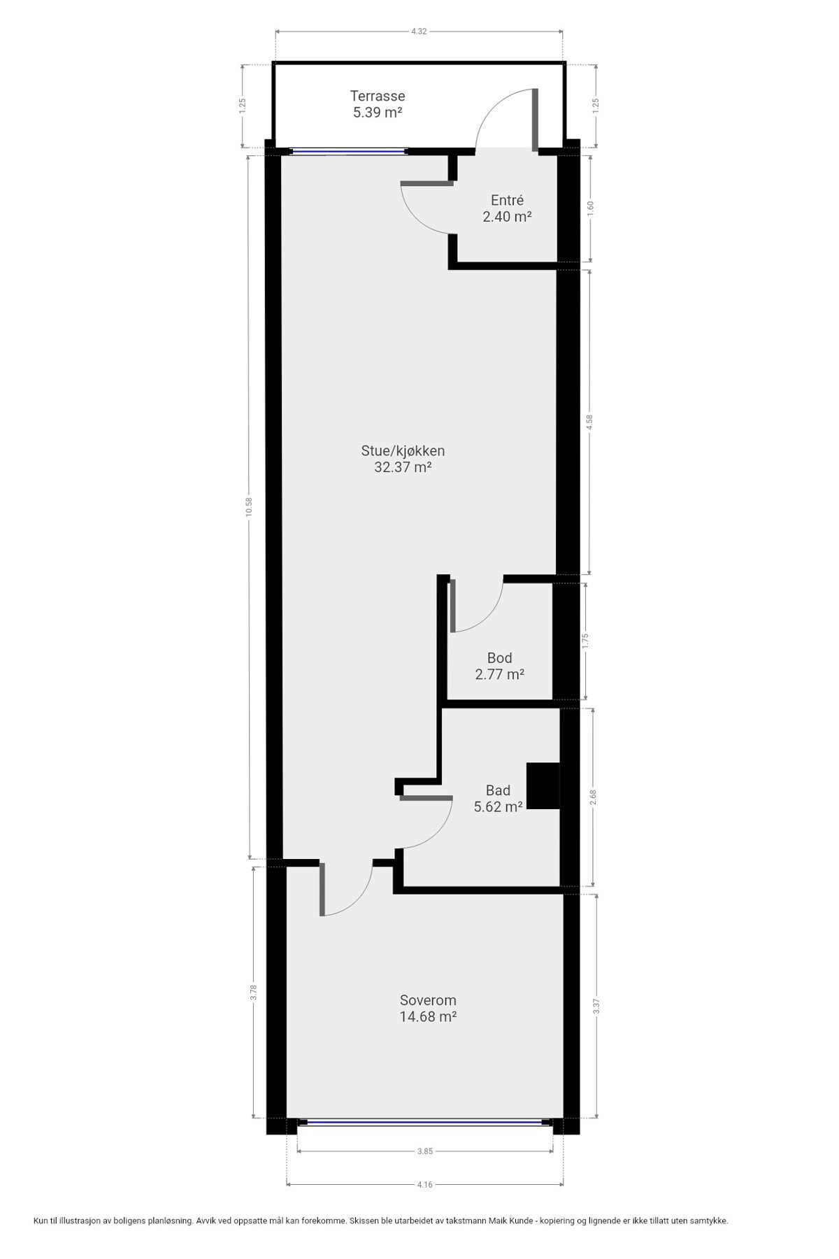 Hovseterveien 68 G - 1 etasje Galleribilde