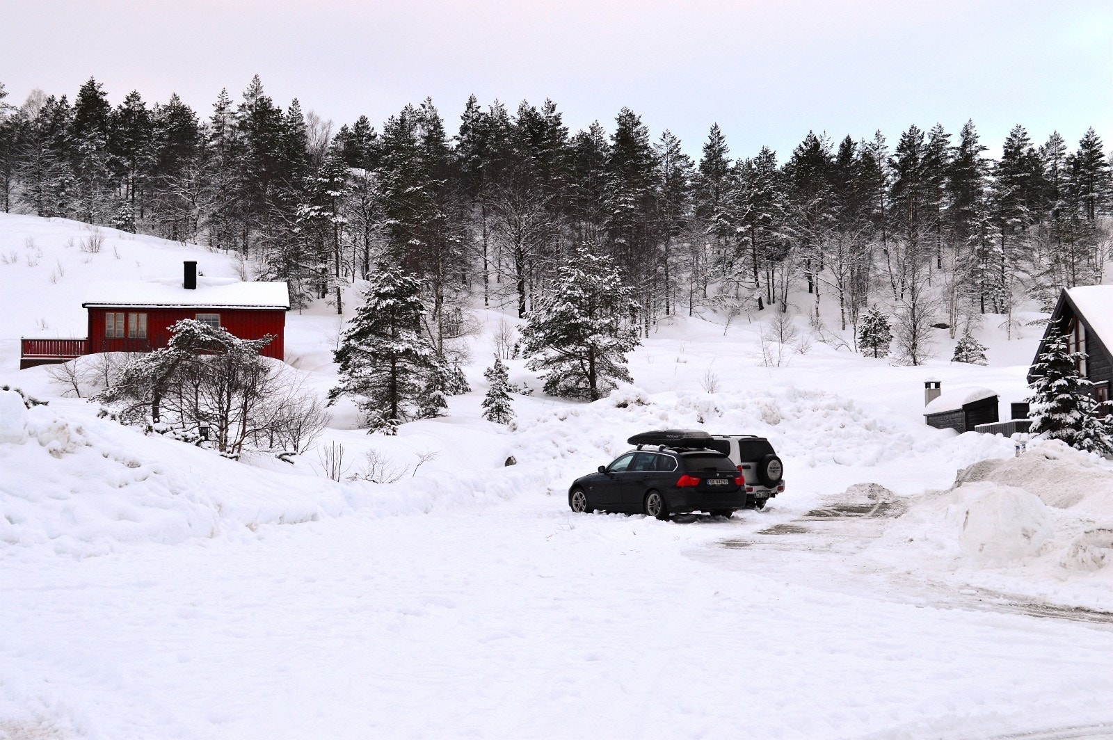 Parkering til tomt 42 Galleribilde