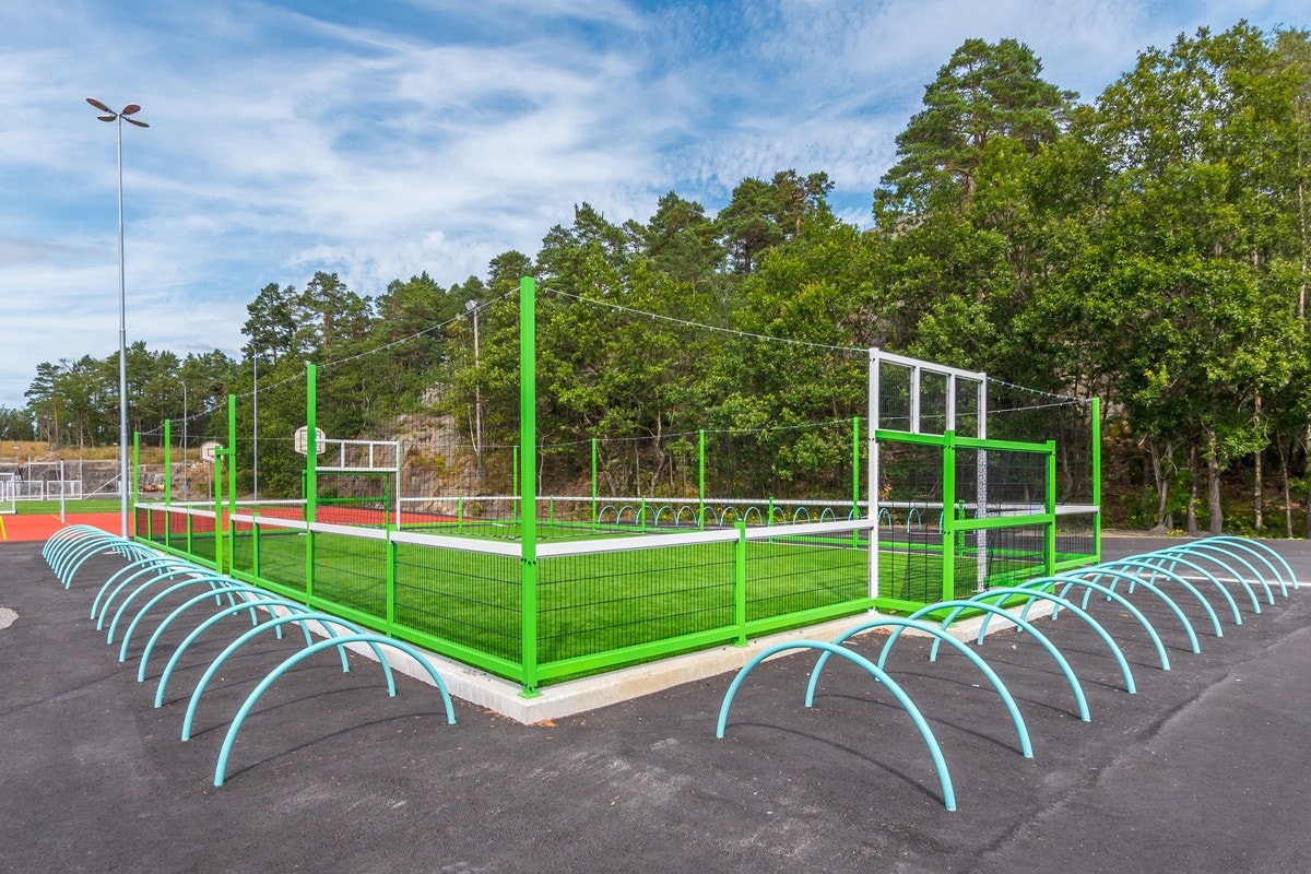 Deler av uteområdene ved Roligheten skole Galleribilde