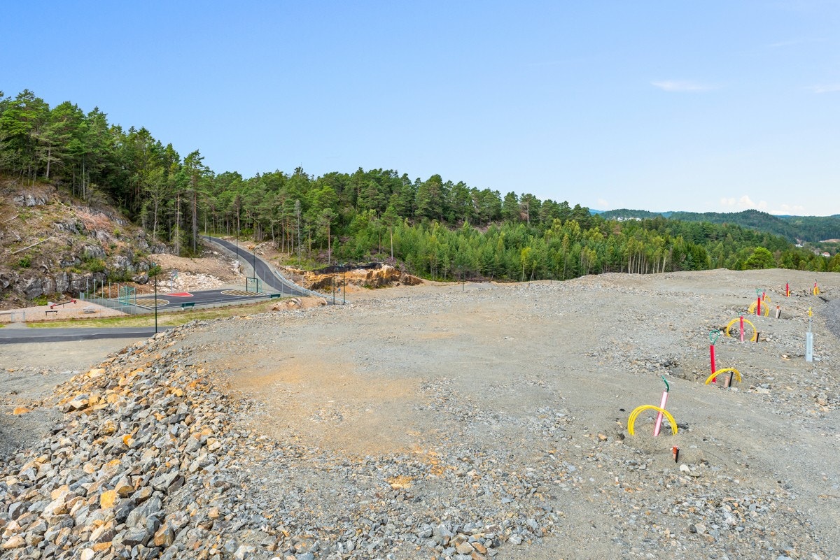 Blider av tomtene og deler av utsikten Galleribilde