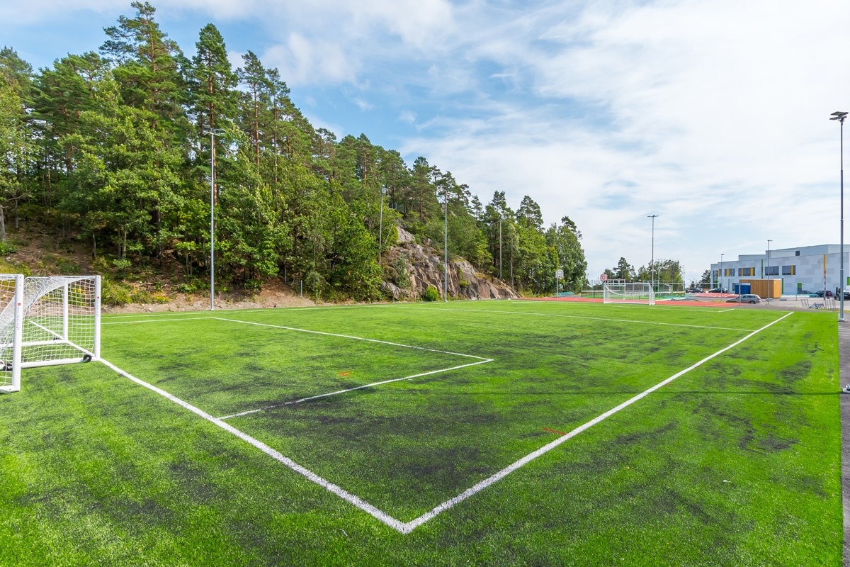 Deler av uteområdene ved Roligheten skole Galleribilde