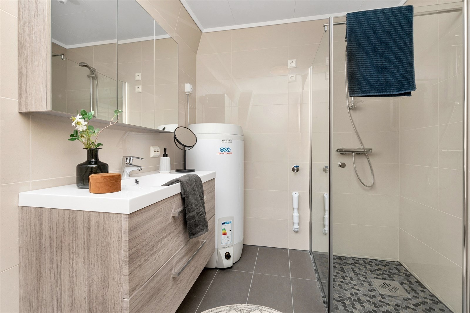 Lekker bad renovert av fagfolk i 2021 Galleribilde