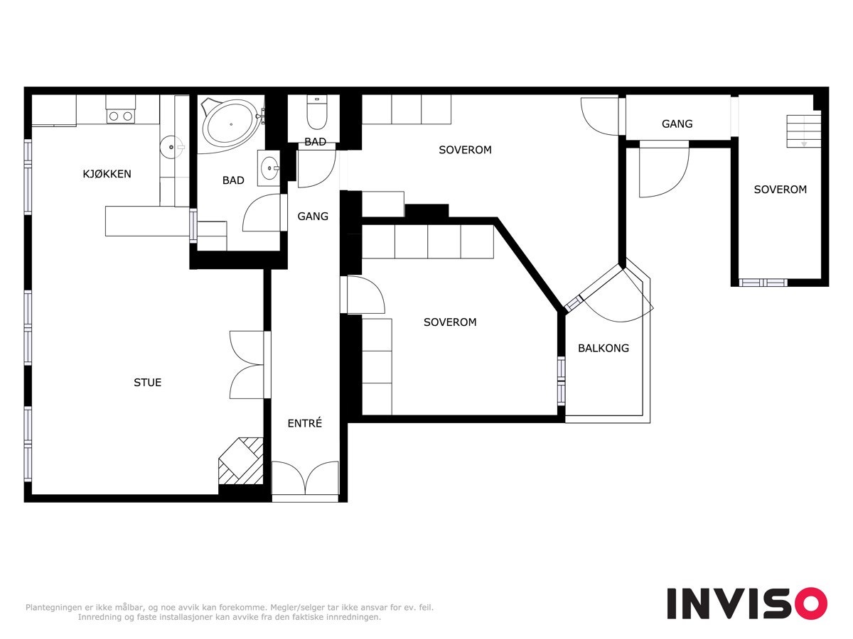 Alternativ plantegning Galleribilde