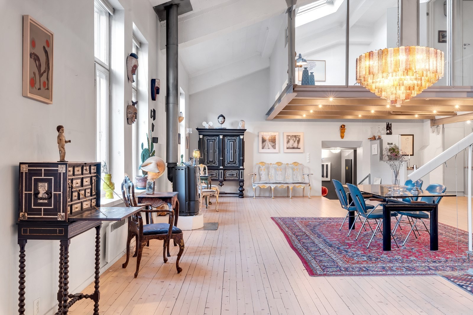 Leiligheten er arkitekttegnet av Henrik E. Nielsen. Galleribilde