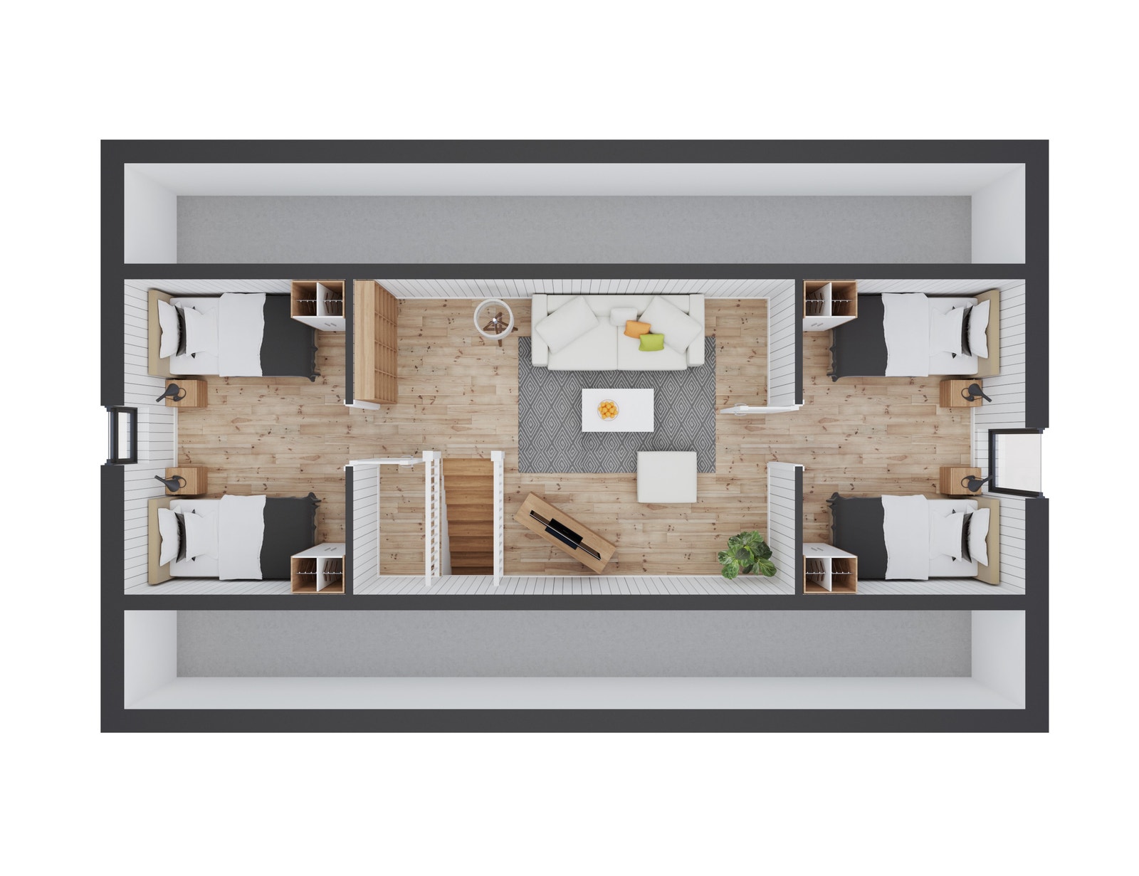 3D-plan - Hems Galleribilde