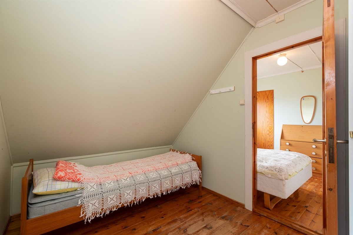 Boligens andre etasje er innredet med i alt 4 soverom Galleribilde