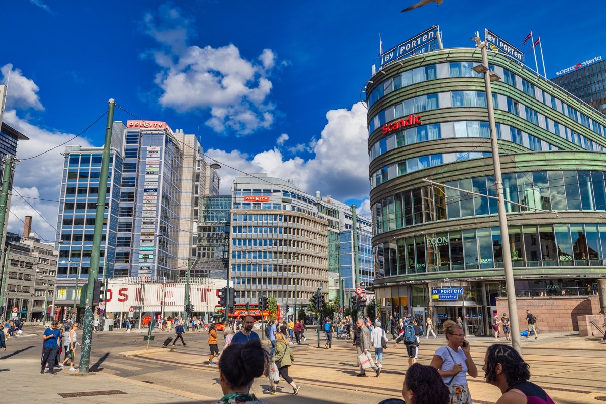 Jernbanetorget / Oslo S Galleribilde
