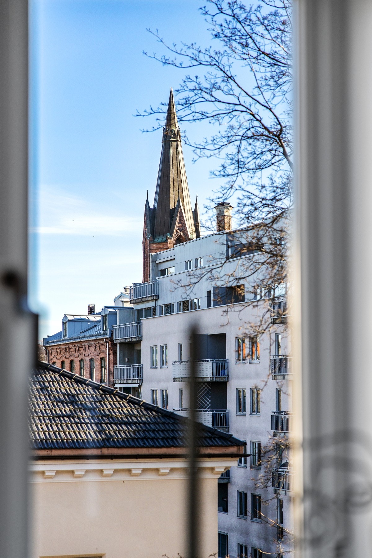 Utsikit fra vinduet på soverom II Galleribilde