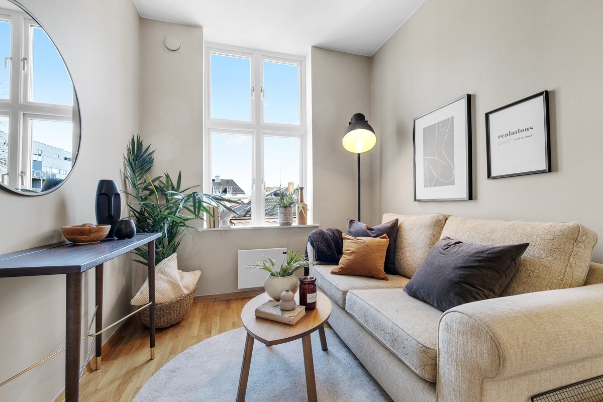 God takhøyde i begge enheter (takhøyde ca. 2,62 m) Galleribilde