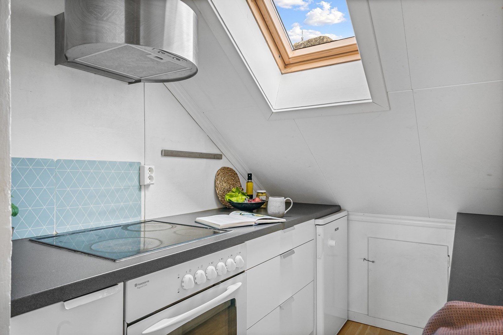 Velux-vindu også her inne. Galleribilde