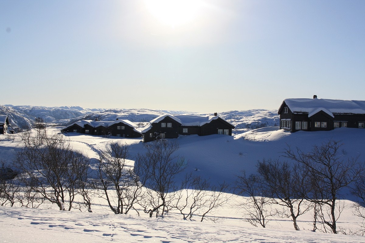 Nydelig snøforhold på Ådneram Fjellgrend Galleribilde