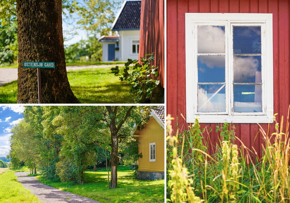 Østensjøvannet ligger like i nærheten og gir hele familien flotte rekreasjonsmuligheter Galleribilde