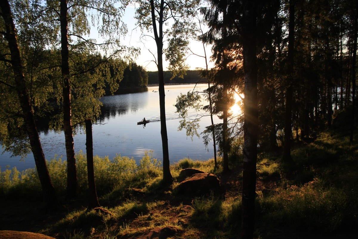 Kanoutleie for roklubbens medlemmer på Nøklevann Galleribilde