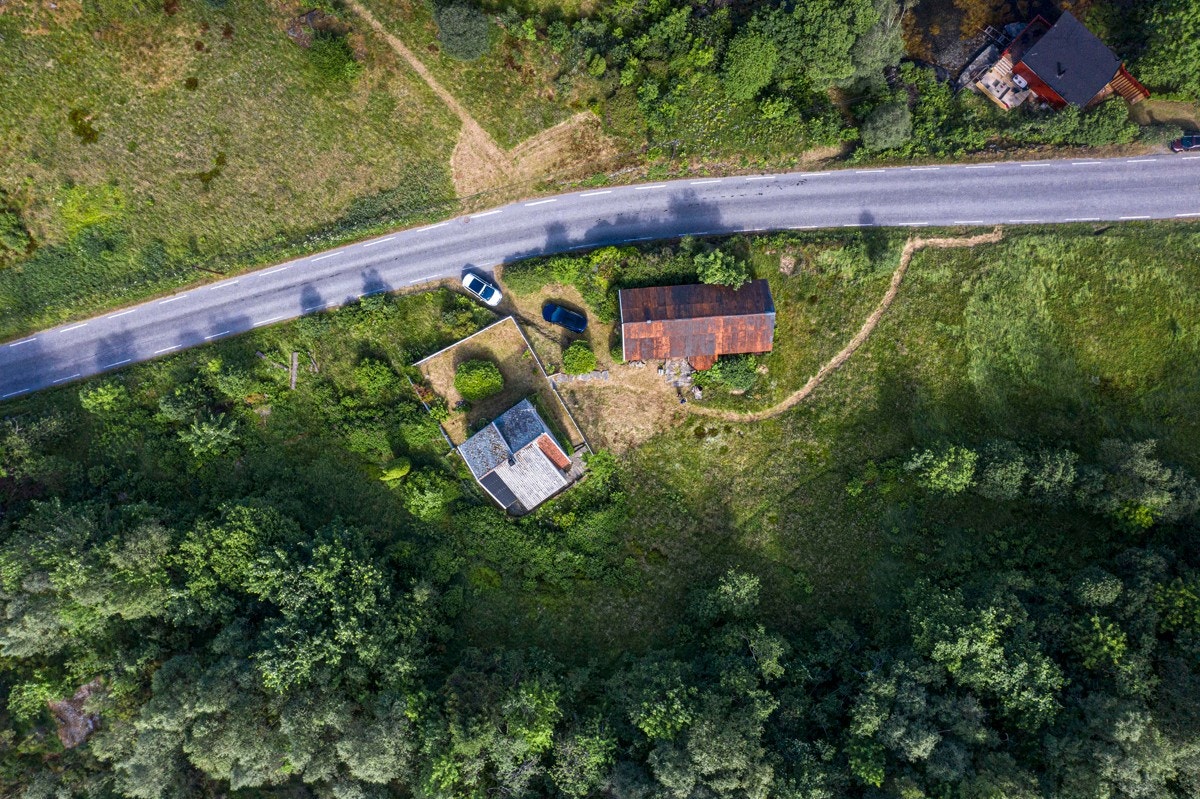 Oversiktsbilde over tunet Galleribilde