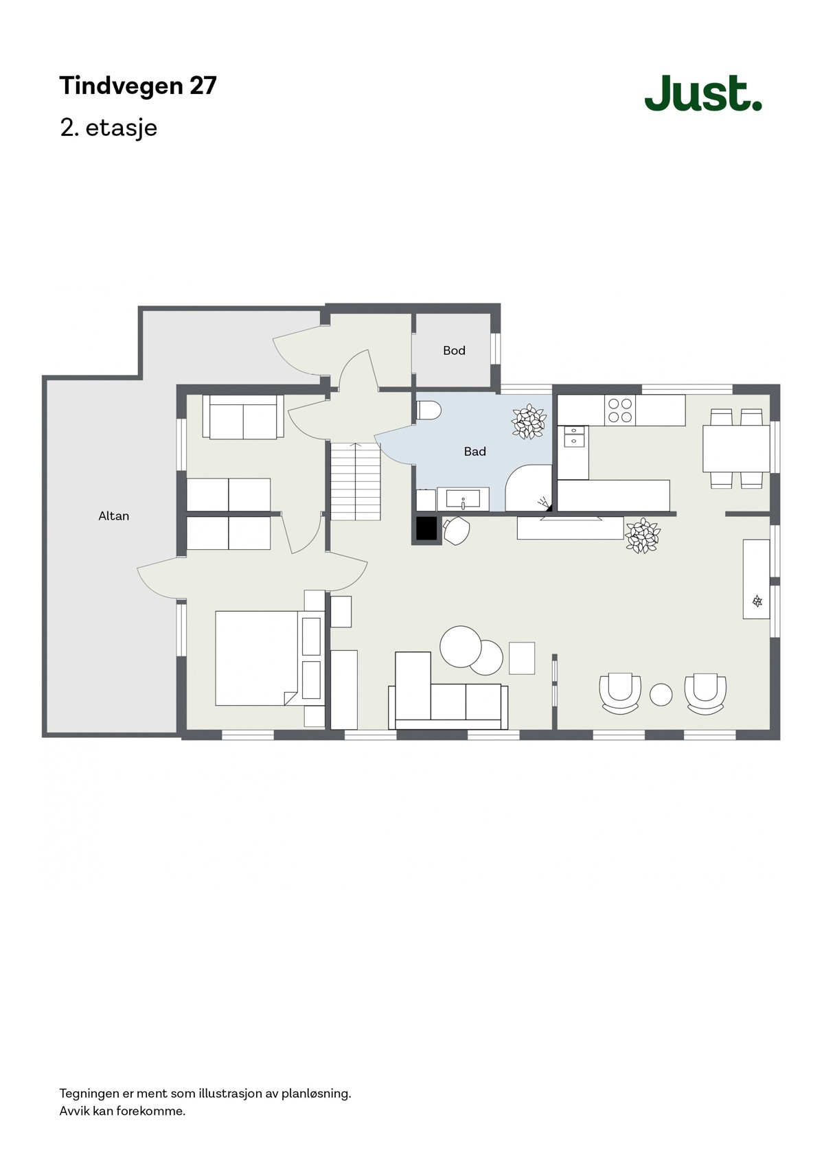 Planskisse 2.etasje