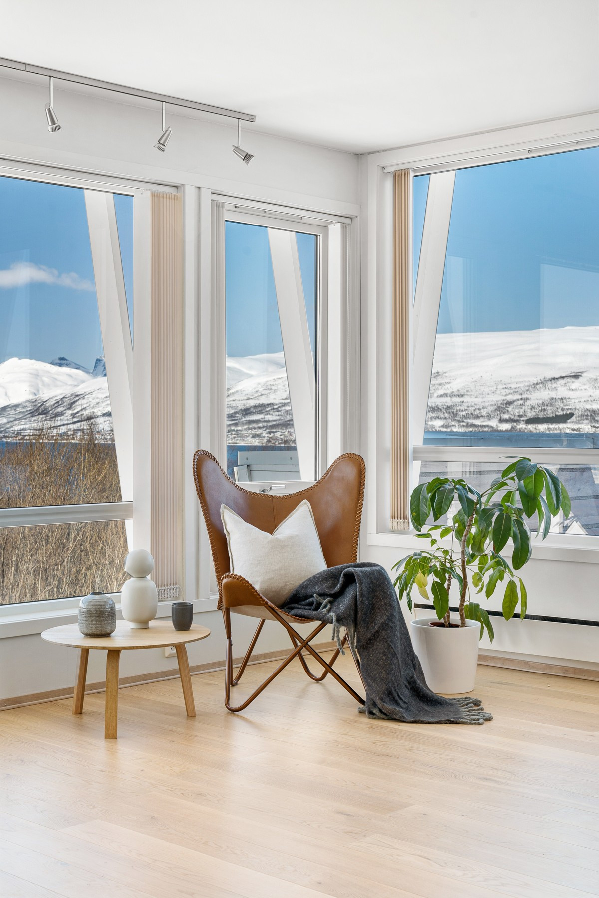 Her kan det f.eks. etableres en lesekrok - hva med å nyte en god bok i disse omgivelsene?