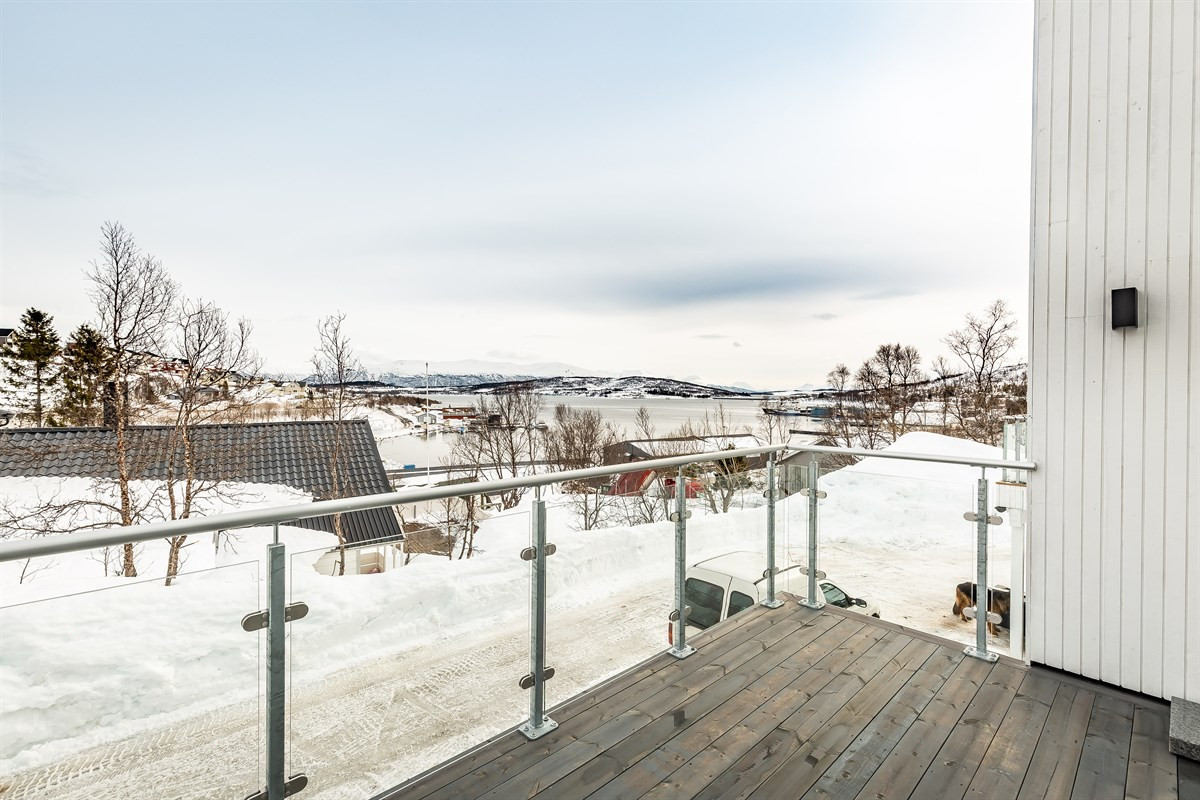 Utsikten fra veranda