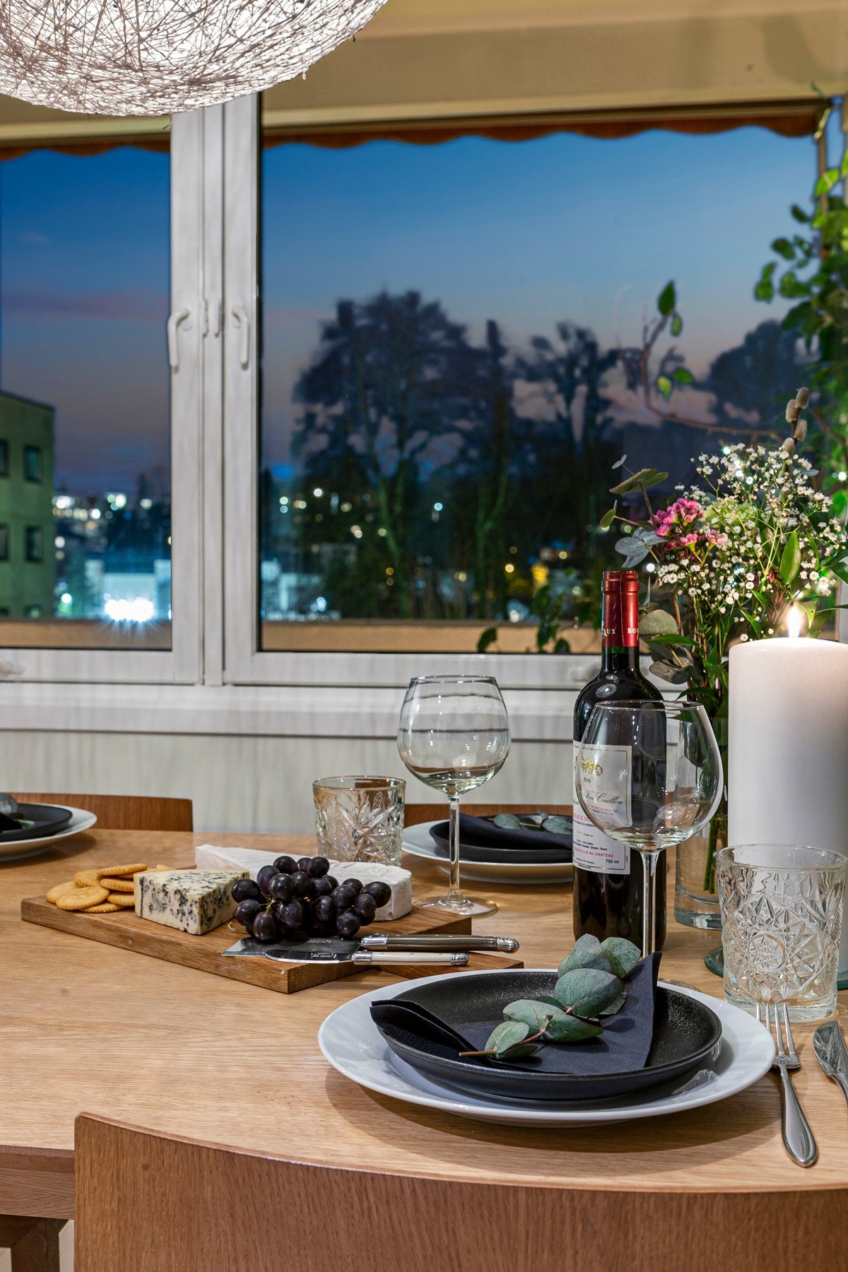 Fint utsyn fra spisestuen. Galleribilde