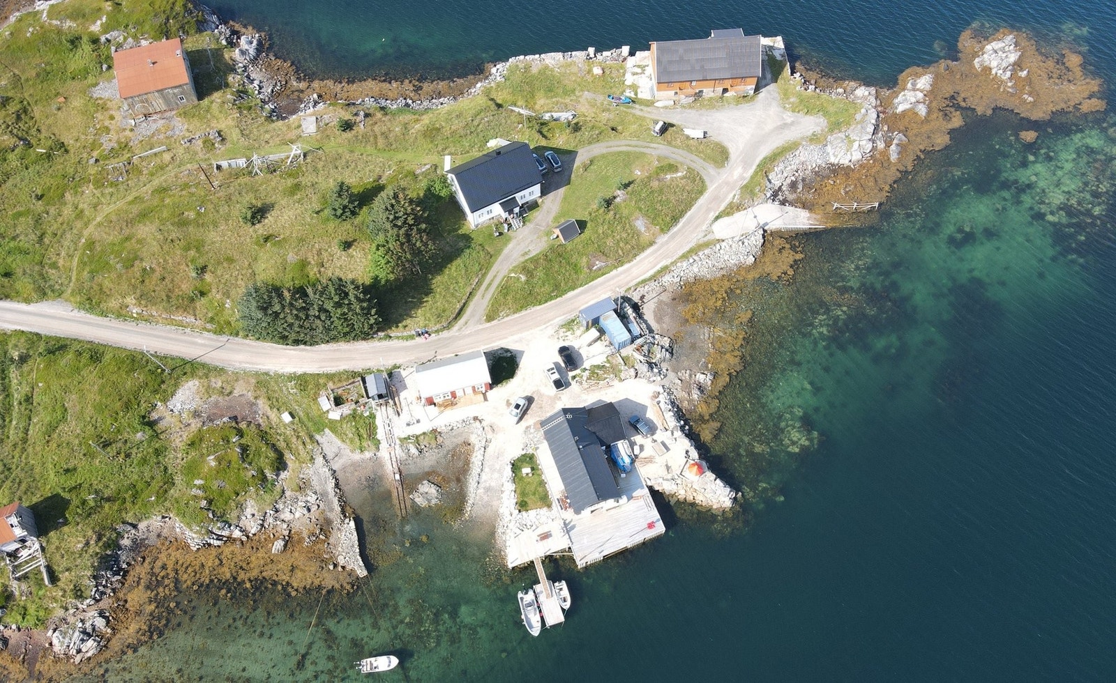 Her nytes solen hele døgnet på sommeren Galleribilde