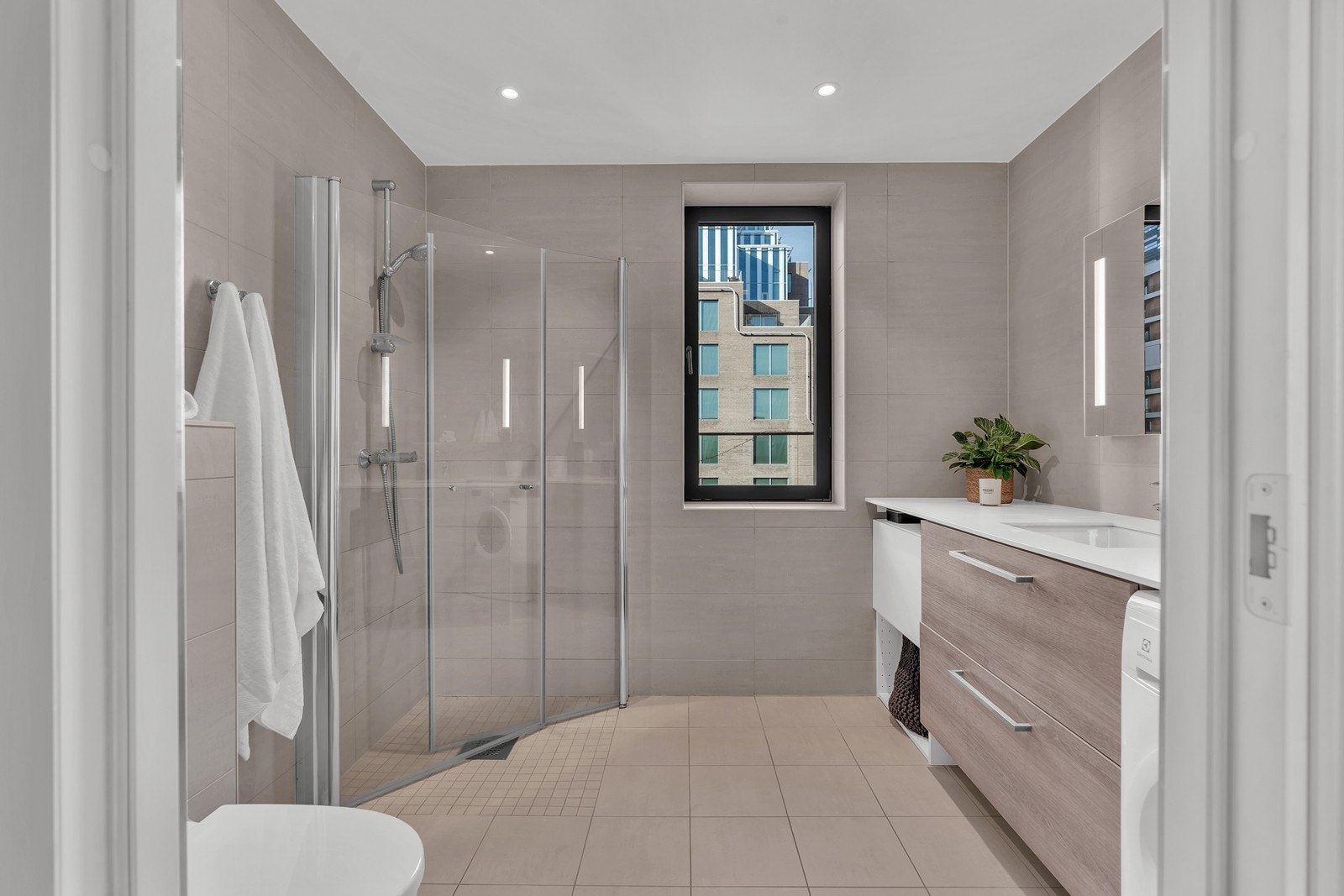 Hovedbad ligger med tilknytning til entréen Galleribilde