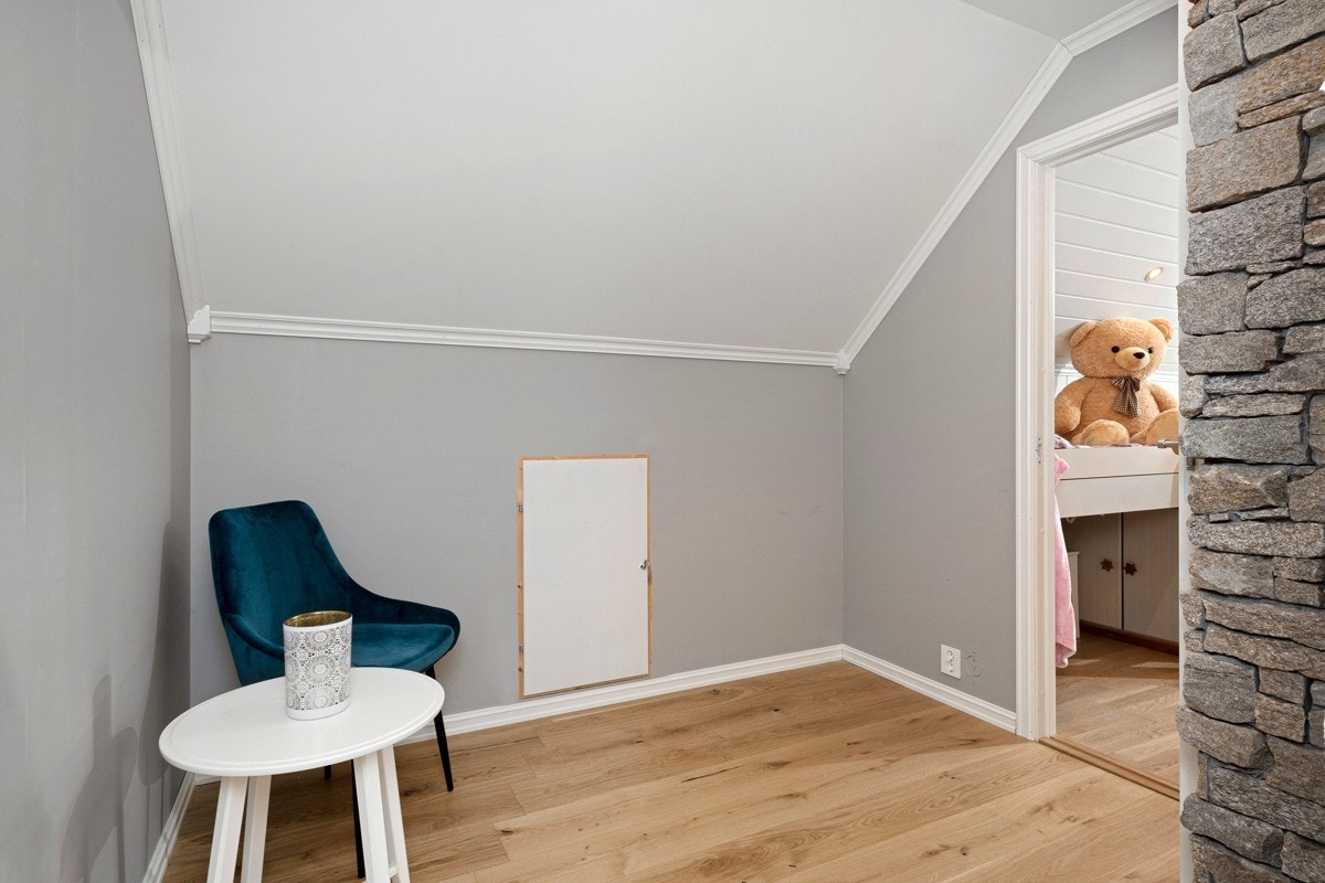 Gang som eier har benyttet som spillrom for barn. Galleribilde
