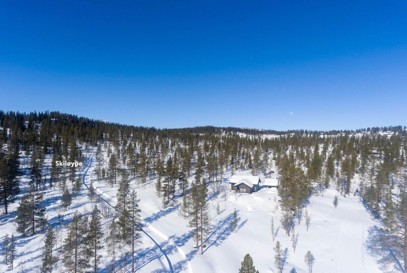 Tindefjell Hyttegrend Galleribilde