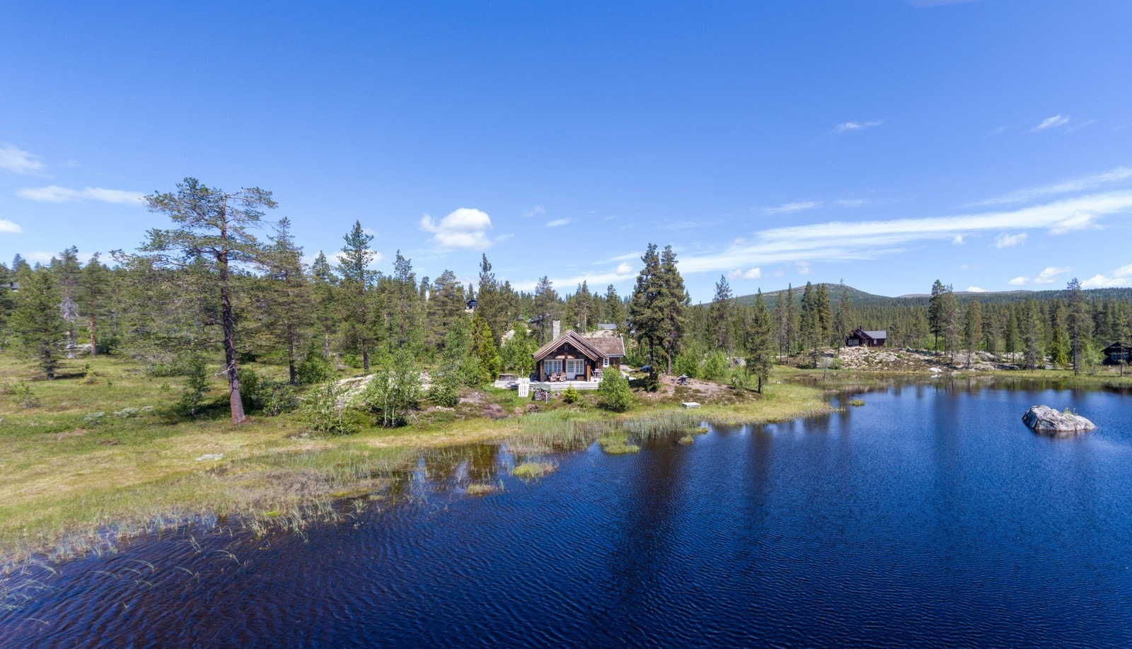 Tindefjell Hyttegrend Galleribilde